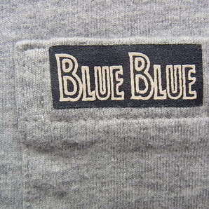 HOLLYWOOD RANCH MARKET BLUE BLUE × フルーツ オブ ザ ルーム ポケット付きTシャツ サイズ XL 杢グレーの画像3
