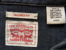 LEVI'S リーバイス　ストレッチ　リジッドデニム　ウエスタンシャツ　サイズ S_画像5