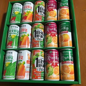 実のある果汁+野菜飲料 詰合せギフト