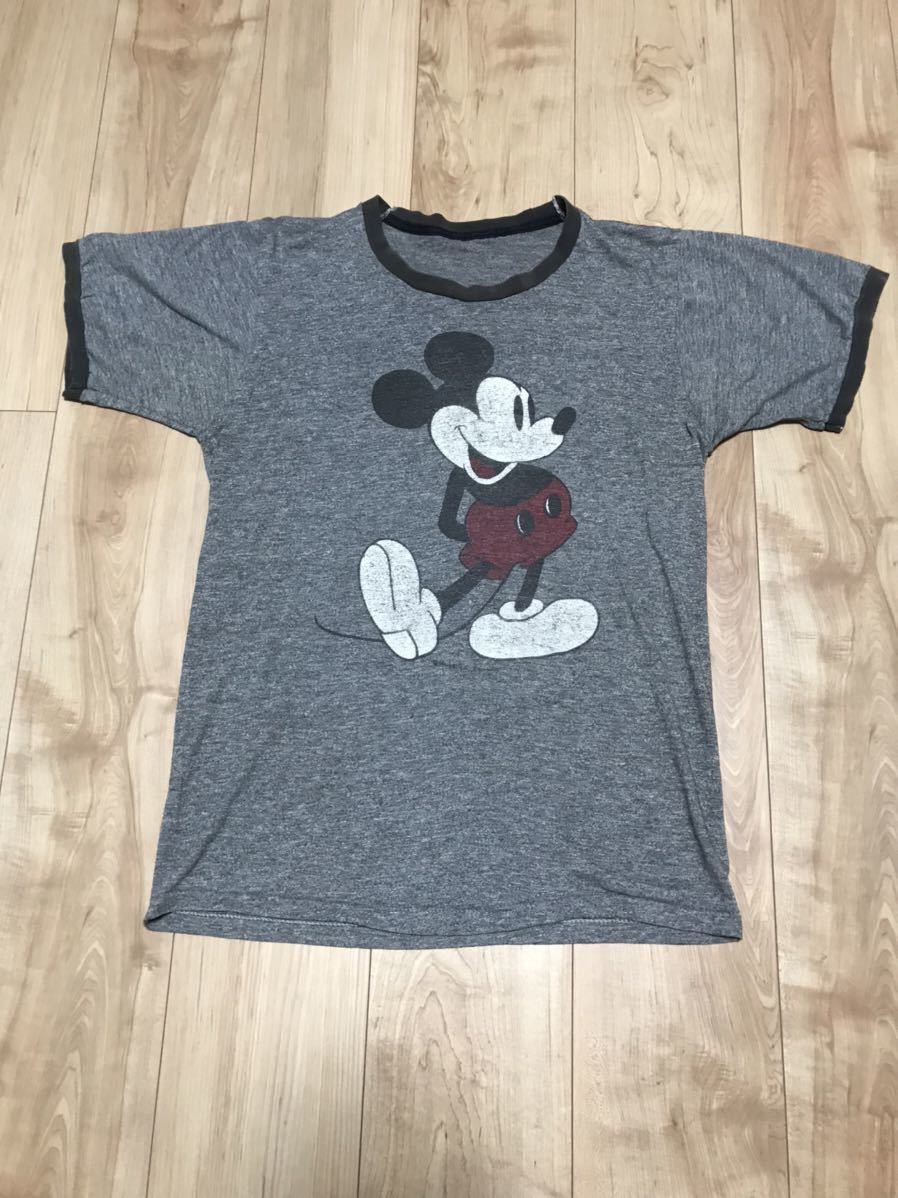 ヤフオク! -ミッキーマウス リンガーtシャツの中古品・新品・未使用品一覧