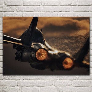 ★送料無料★　N-20 戦闘機　アートポスター　フレーム付き選択可能　乗り物
