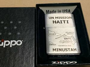 国連ハイチ安定化ミッション　ZIPPO　未使用