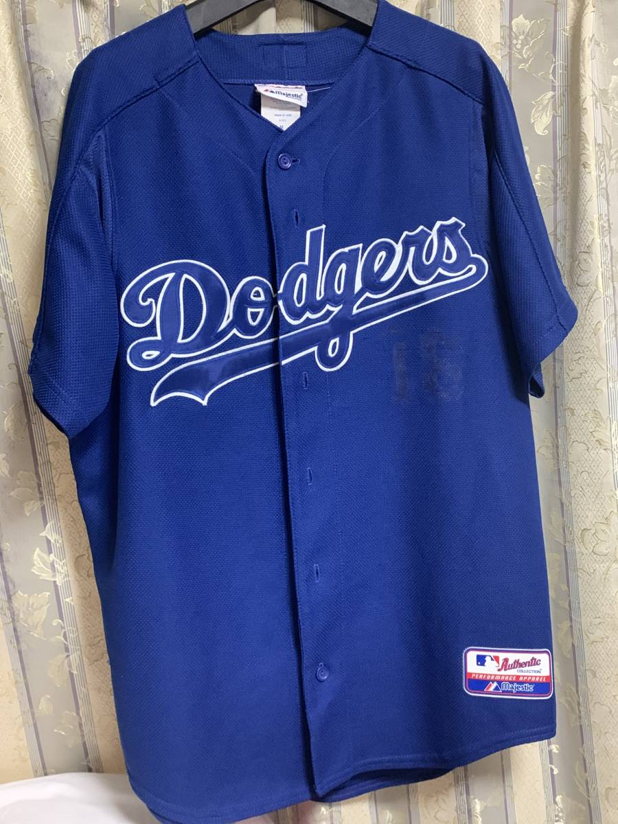 大特価!! MLBロサンゼルス ドジャース ユニフォーム 野茂投手 ラッセル