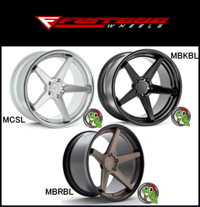 正規品 Ferrada wheels FR3 22X9.5J 5/112 +15 MBKBL MCSL MBRBL AUDI BENZ CLS BMW チューナーサイズ フェラーダ CONCAVE JWL規格適合