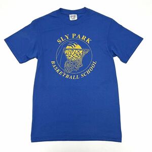 ちょい訳　sサイズ　80s slypark tシャツ　半袖シャツ　ビンテージ　バスケットボール　ストリートバスケ　メンズ　アメリカ古着　即決