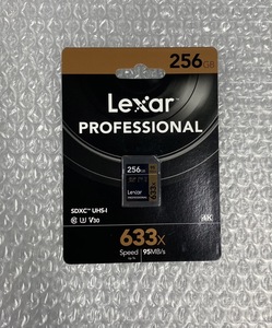 新品　Lexar SDカード 256GB 633x SDXC UHS-I カード LSD256CBJP633 U3 V30 送料無料　複数可