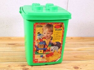 R560★ おもちゃ ブロック /デュプロ　レゴ　/バケツ　収納　/32×24cm　子供　 積み木　 DIY　 知育玩具　　