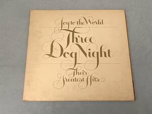 THREE DOG NIGHT　スリー・ドッグ・ナイト　JOY TO THE WORLD　THEIR GREATEST HITS　10点以上の落札・同梱発送で送料無料