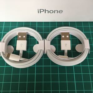 iPhone付属品 純正Lightningケーブル 2本 Apple 新品未開封