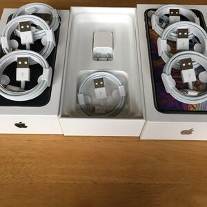 Apple iPhoneXR付属純正Lightningケーブル3本 新品 送料込み 正規品