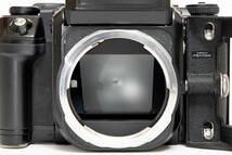 PENTAX ペンタックス 67II ボディ ＆ 90mm F2.8 レンズ ＆ 木製グリップ ＆ 説明書付き 中判 フィルム カメラ_画像7