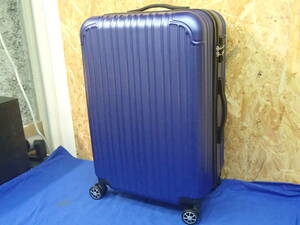 ■□未使用品 VARNIC スーツケース キャリーケース キャリーバック 大型 超軽量 Mサイズ 65L ブルー JP14-B8-M □■