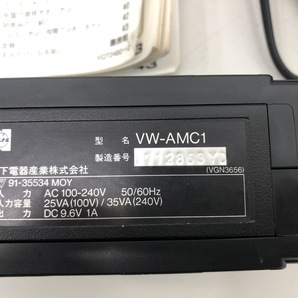 ◆ National ナショナル ビデオカメラ VHSC NV-MC15 充電器VW-AMC1 説明書付 ケース付 マックロードムービー 現状品の画像9