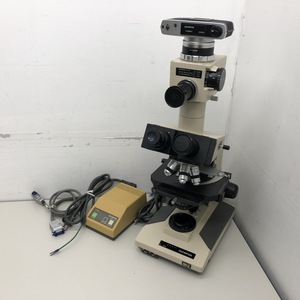 ◆ オリンパス OLYMPUS 生物 顕微鏡 BH-2 双眼実体顕微鏡 対物レンズ 5本付き カメラ C-35AD-4 研究 現状品 動作不明 現状品