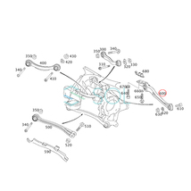 ベンツ R230 リア スラストアーム コントロールアーム 左右セット SL350 SL500 SL600 SL55 SL63 SL65 2303500329 2303500429 出荷締切18時_画像2