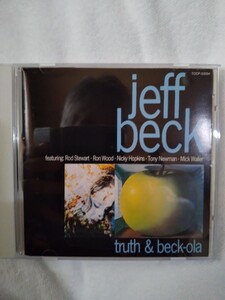 JEFF BECK トゥルース&ベック・オラ 国内盤CD