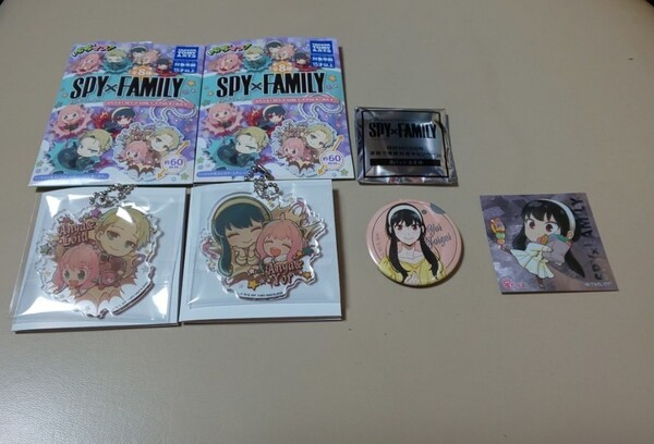 SPY×FAMILY アクキー 缶バッチ シール