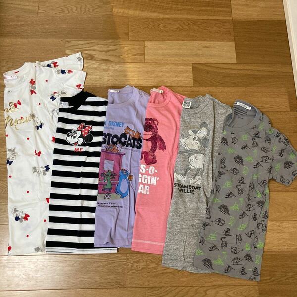 ディズニー　半袖Tシャツ　6枚セット