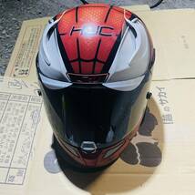 HJC ヘルメット　SHOEI シンプソン フルフェイスヘルメット OGK ARAI フルフェイス カブト スパイダーマン スパイダーマンヘルメット_画像1