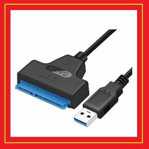 SATA-USB 3.0 変換ケーブル 2.5インチ SSD/HDD用 ;F-(575);