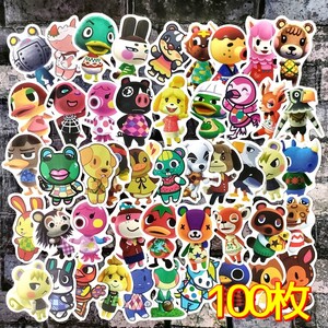 動物 アニマル ステッカー セット ゲーム キャラクター かわいい あつ森