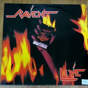 RAVEN「LIVE AT THE INFERNO」2LP 