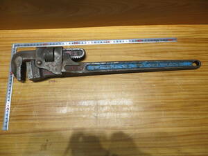 *S0354* MITSUBISHI/ Mitsubishi *HEAVY INDUSTRIES/ pipe wrench / piping construction work operation verification ending used #*