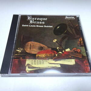 輸入盤/Summit Records「Baroque Brass」セントルイス・ブラス五重奏団（Saint Louis Brass Quintet）