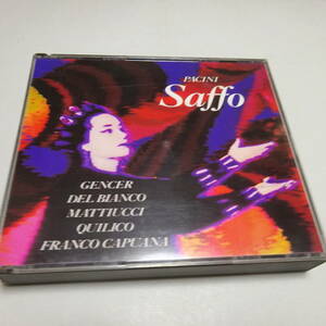 仏盤/Hunt/2CD「パチーニ：サッフォー」カプアーナ/ジェンチェル/1967年ナポリ・サン・カルロ劇場/Saffo/Capuana