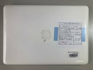 中古品5★アップル Apple MacBook A1342 INTEL CORE 2 DUO P8600 2.4GHz/HDD250GB/メモリ2GB/DVD/13.3型/Mac OS X 動作確認済み 送料無料