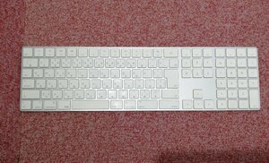 Mac アップル APPLE Magic Keyboard (テンキー付き) 無線日本語キーボード A1843 純正良品　Bluetooth対応