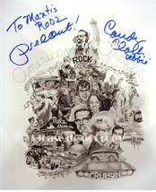1973年映画 American Graffiti　アメリカン・グラフィティ　キャンディ・クラーク サイン　フォト_画像1