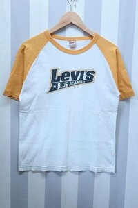 2-1793A/リーバイス 半袖ラグランTシャツ USA製 Levi’s 送料200円