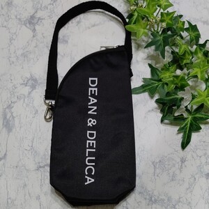 【新品・未使用】【DEAN&DELUCA】【ディーン&デルーカ】保冷&保温★ペットボトル入れ/水筒入れ/水筒袋★黒★〃