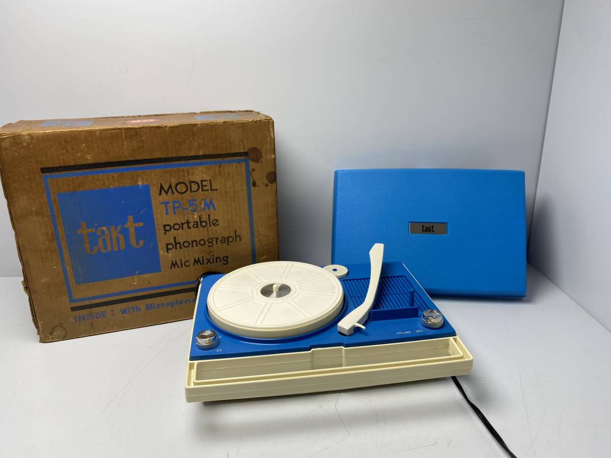 TAKTタクトTP-5M⭐︎当時物・昭和レトロ レコードプレイヤー その他