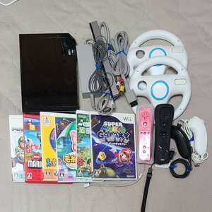 wii　本体一式　ソフト6本付き