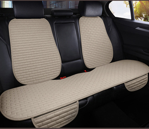  seat cover Legacy Levorg BRZ WRX rear seat set linen material flax apron type Subaru is possible to choose 4 color 