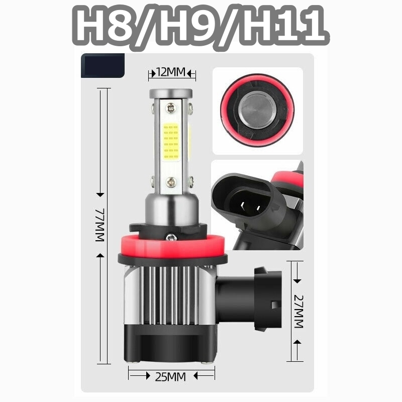 フォグランプバルブ エクストレイル T32 日産 H25.12~H29.6 4面 LED H11 6000K 30000lm SPEVERT製 フォグランプバルブ エクストレイル T32 日産 H25.12~H29.6 4面 LED H11 6000K 30000lm SPEVERT製