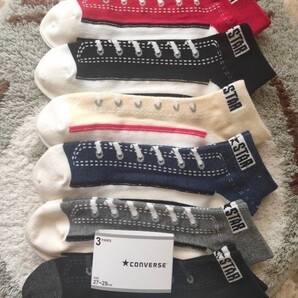 CONVERSE 靴下 27~29cm ソックス 6足セット