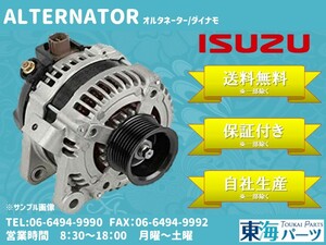 いすず 24V90A 大型 フォワード(FSD FSD-S FSR FSR-S GSR) エンジン型式：6HH オルタ ダイナモ 1-81200-641-0 A9TU 3584 送料無料 保証付