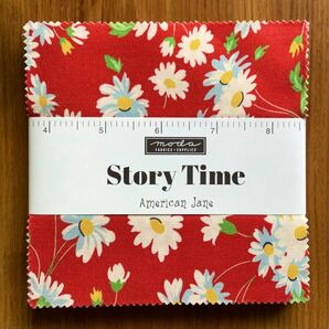 USAコットンmodaチャームパックStory Timeパッチワークキルト アメリカンジェーン ハンドメイド30‘s復刻柄