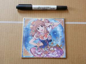 アイドルマスターシンデレラガールズ 1stLIVE WONDERFUL M@GIC ミニ色紙 ◆諸星きらり 新品