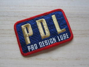 PDL PRO DESIGN LURE プロデザインルアー ワッペン/釣り バス釣り タックル 海釣り ベスト キャップ バッグ カスタム ② 16