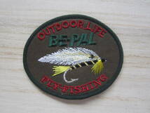 OUTDOOR LIFE BE-PAL ビーパル フライフィッシング ワッペン/バス釣り タックル 海釣り ベスト キャップ バッグ カスタム 18_画像3