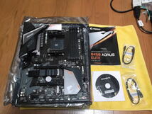 Gigabyte/B450 AORUS ELITE/AMD Socket AM4/BIOS確認済み/ジャンク_画像6