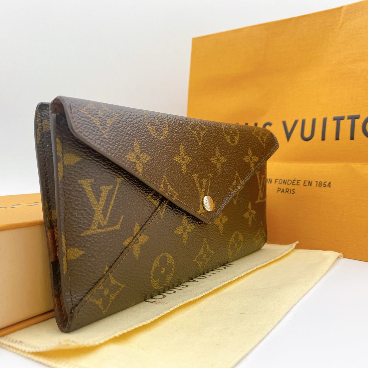 LOUIS VUITTON 長財布 ポルトフォイユ・オリガミ ロン minnade-ganbaro.jp