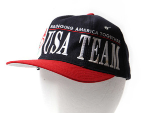 90s ■ STARTER スターター オリンピック オフィシャル USA ベースボール キャップ ( メンズ レディース フリーサイズ ) 古着 90年代 帽子