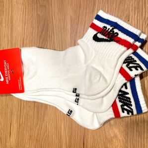 【Lサイズ】NIKE 靴下 トリコロール 3足セット