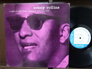 ■激レア■美盤RVG■SONNY ROLLINS■A NIGHT AT THE VILLAGE VANGUARD■コーティング、耳