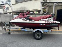 船検あり☆令和5年7月迄☆エンジン始動OK☆シードゥー SEADOO / GTX リミテッド / トレーラーセット売り切り1円スタート♪土日引渡しOK_画像2